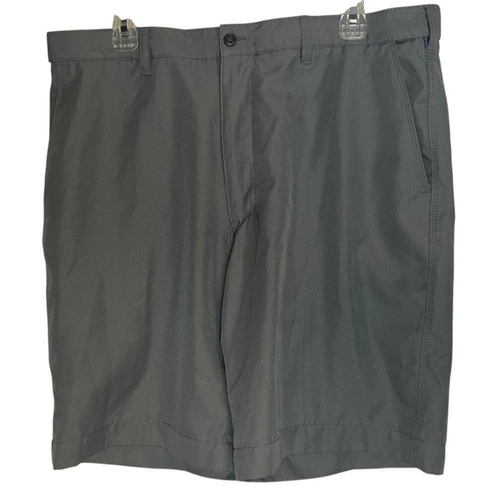 PGA Tour Men's 36 Gray Shorts Casual Golf Pockets Summer Athletic Sporty